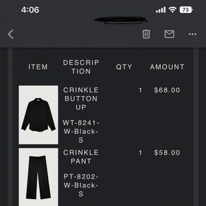 OAK + FORT Black Blouse